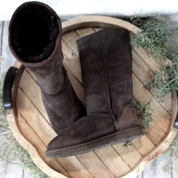 UGG Shoes - ✂️ Perfect UGG Tall Boot Chocolate Brown